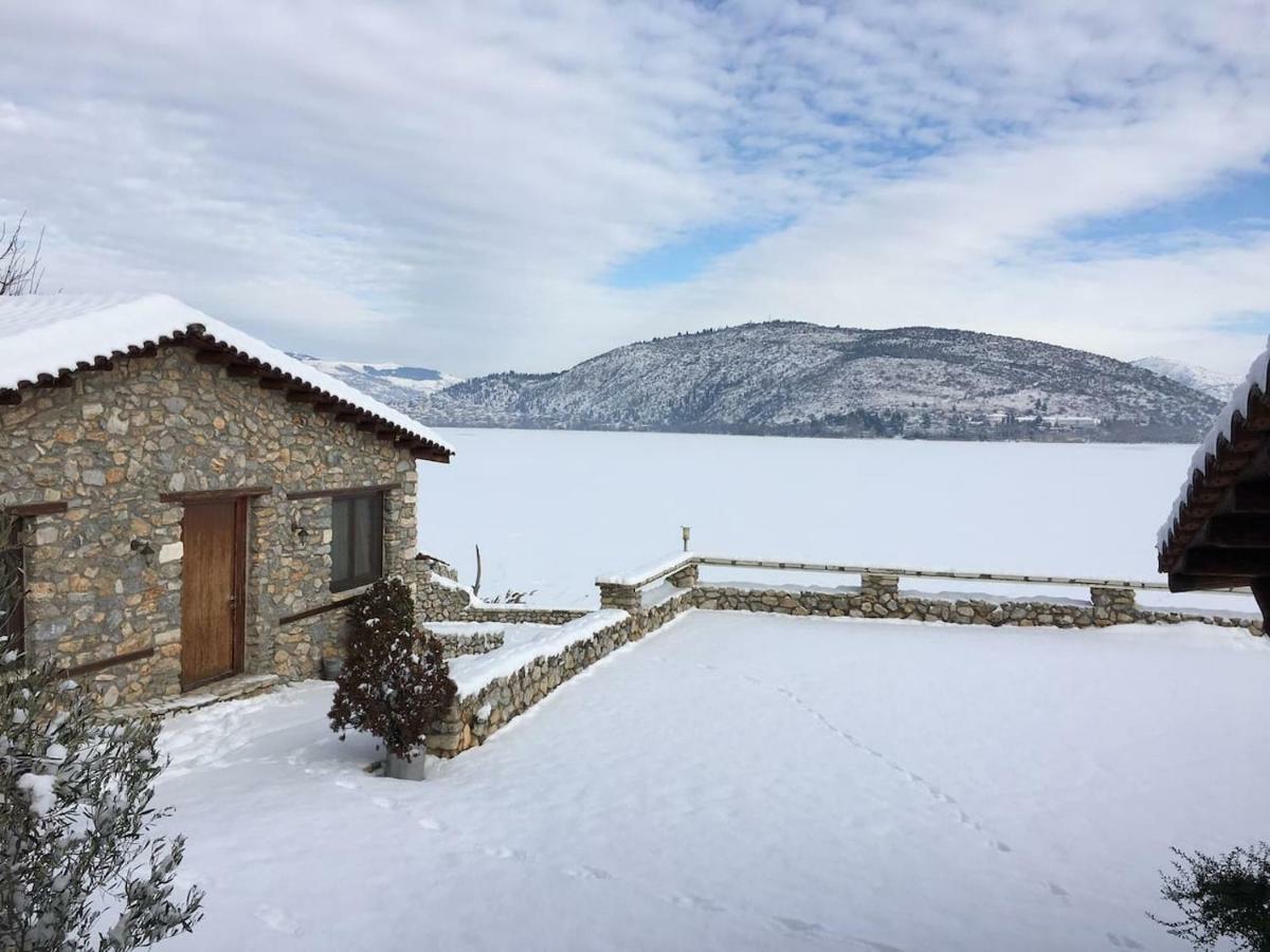The Little Stone House By The Lake Kastoria Esterno foto