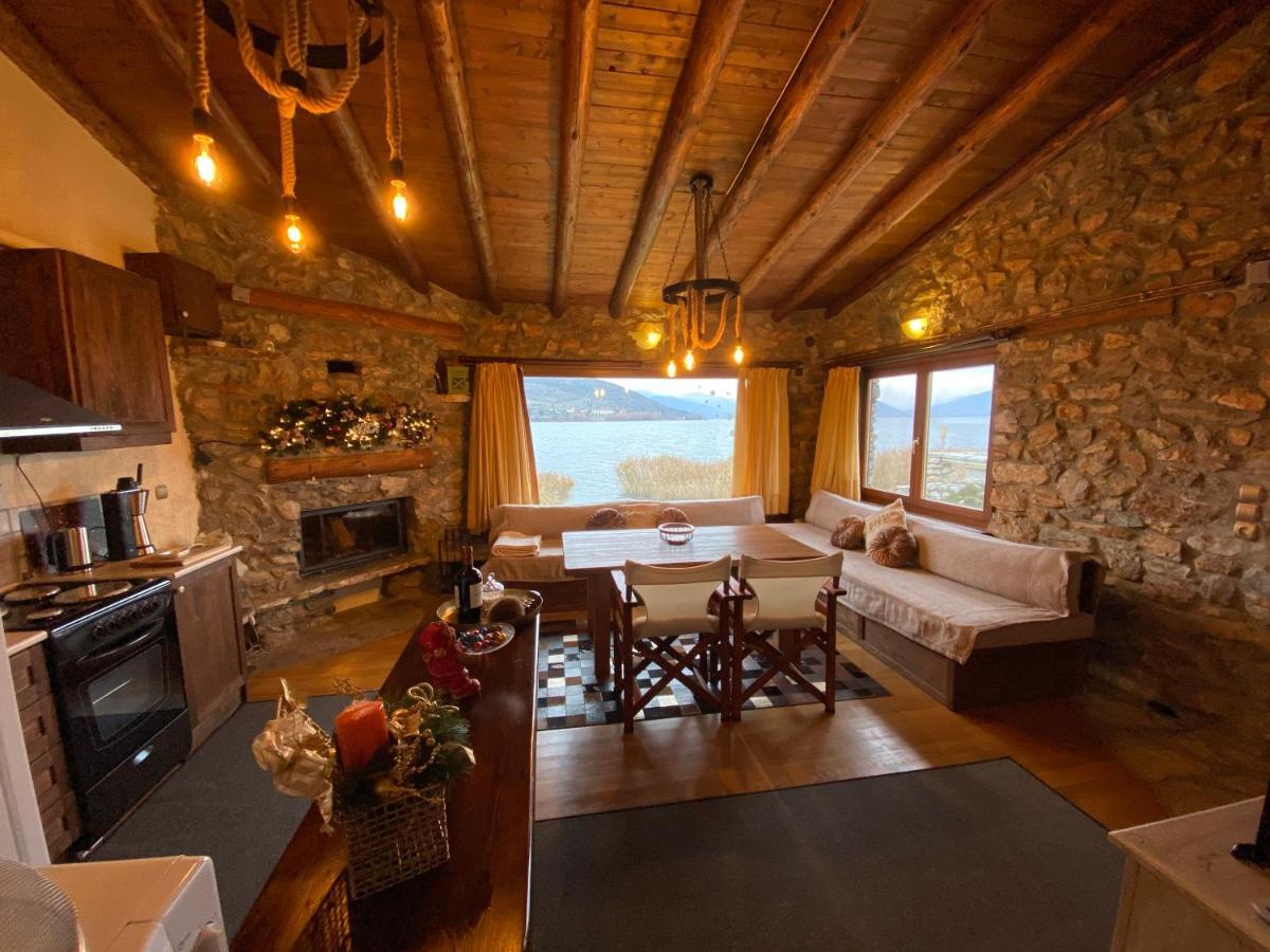 The Little Stone House By The Lake Kastoria Esterno foto